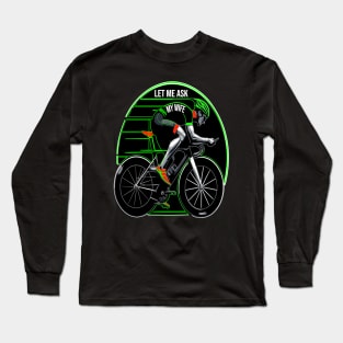 Spousal Approval Cyclist: Love and Light Long Sleeve T-Shirt